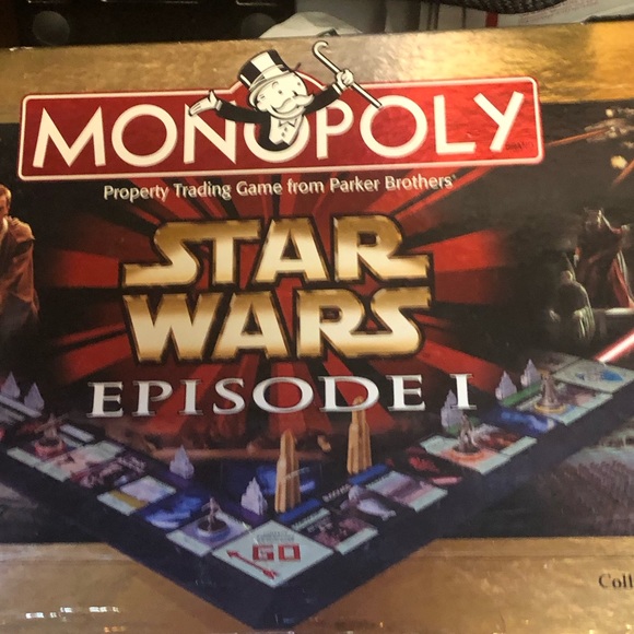 1999 Monopoly Star Wars Episode 1 Board Game-  636 $50 or $45 w/offer - Picture 2 of 11